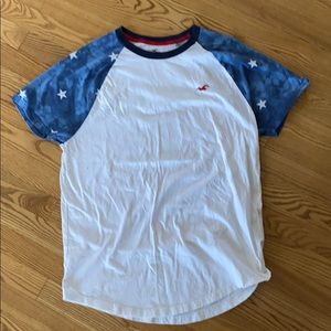 Patriotic Hollister T-shirt M Medium
